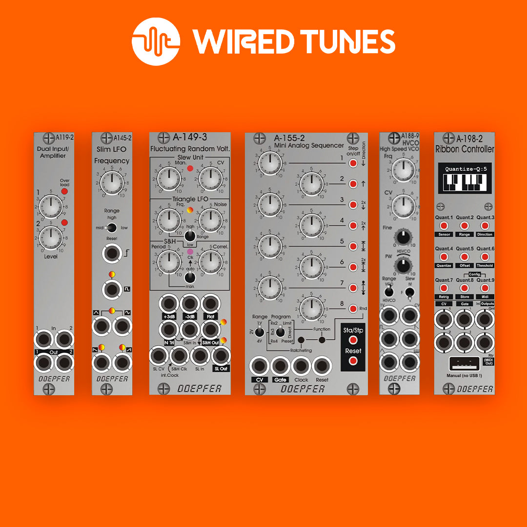 Doepfer unveils six new Eurorack modules at Superbooth 2025