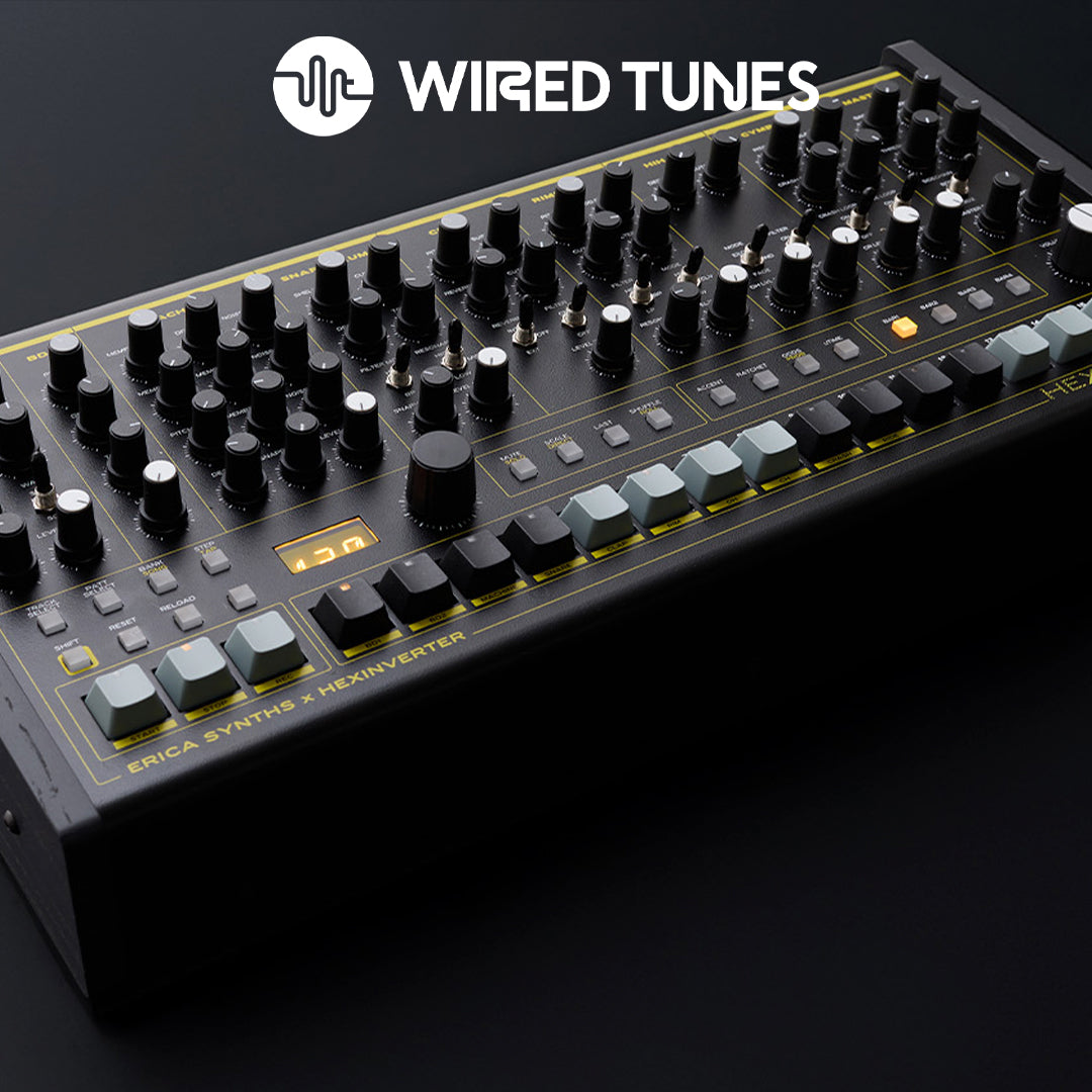 Erica Synths HexDrums – monster analog drum machine revealed