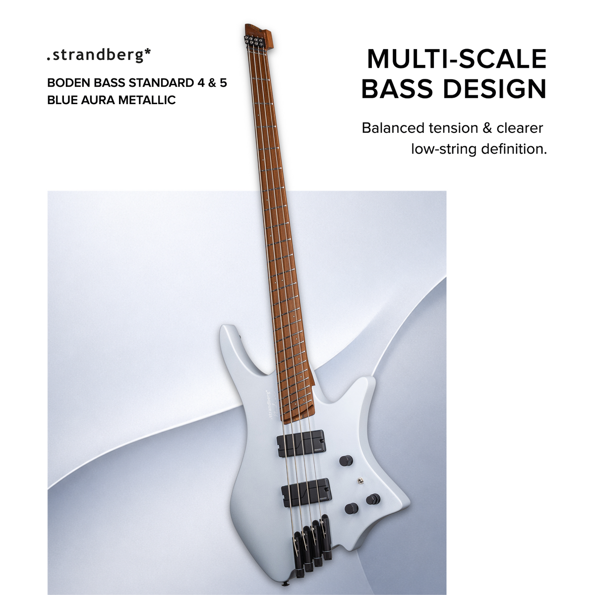 New Strandberg Boden Bass Standard 4 and 5: 2026 Launch