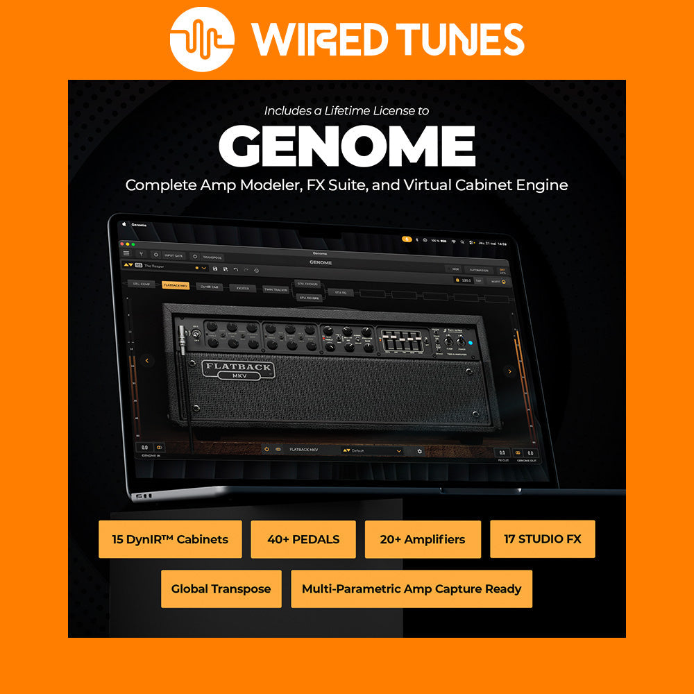 Two notes GENOME 2.0 - New Amps, AmpNet and an iPad Version in One Package