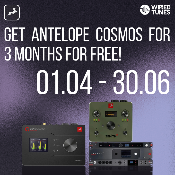 Buy an Interface, Get Cosmos - Antelope Audio Spring Promo