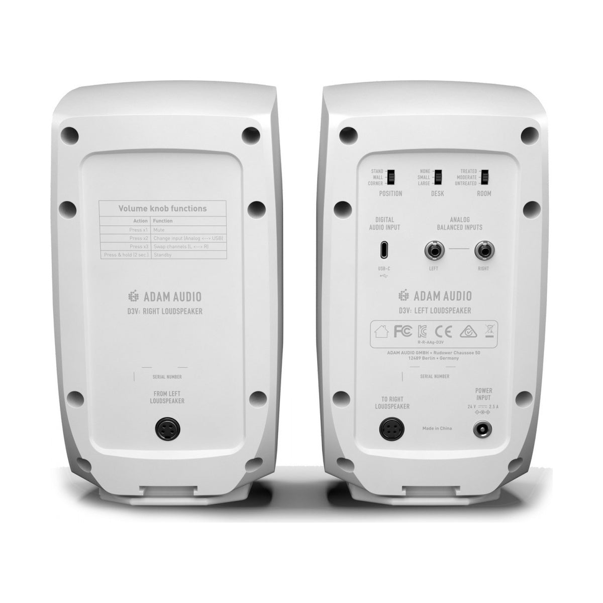 ADAM Audio D3V White