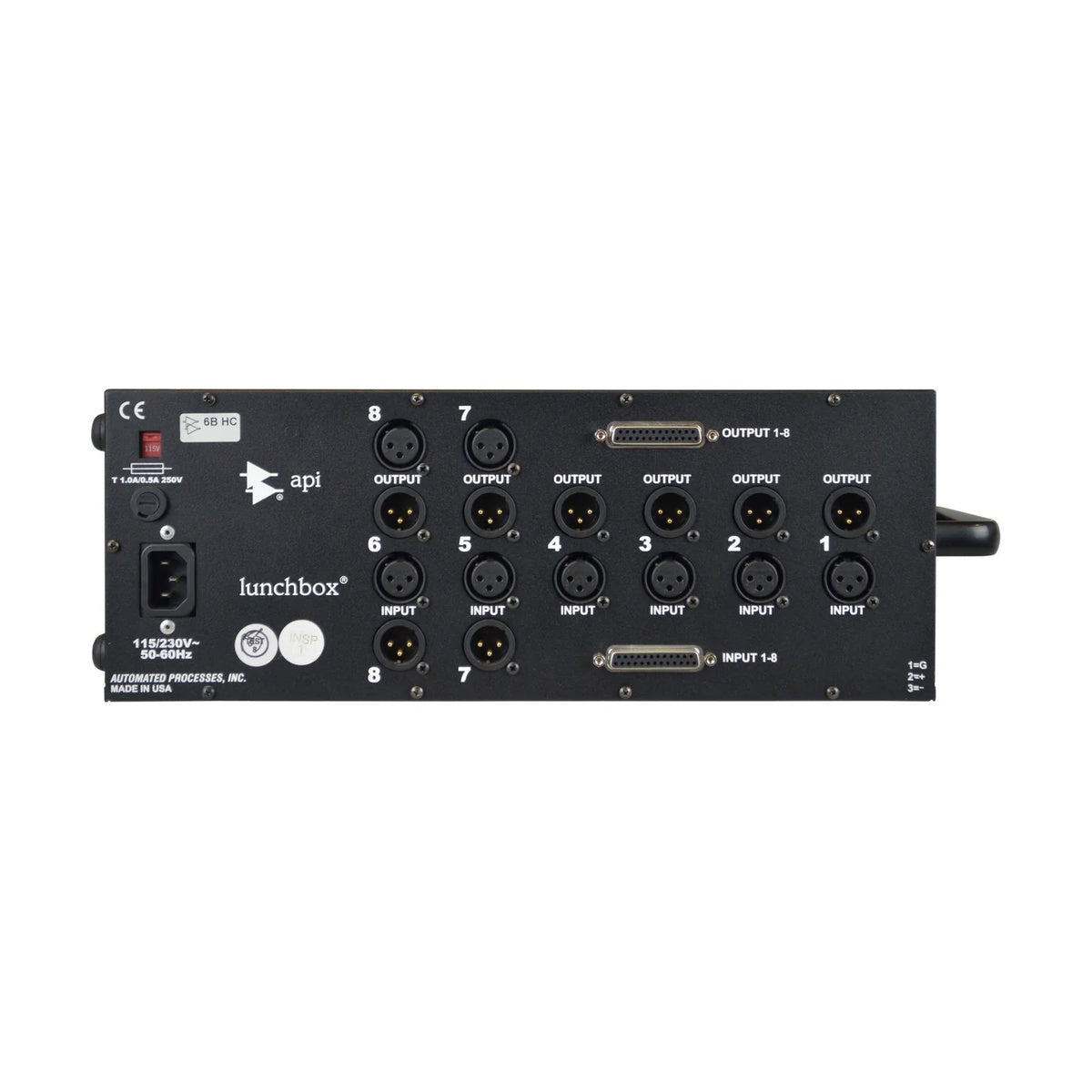 API Audio Lunchbox® à 6 emplacements (6B-HC)