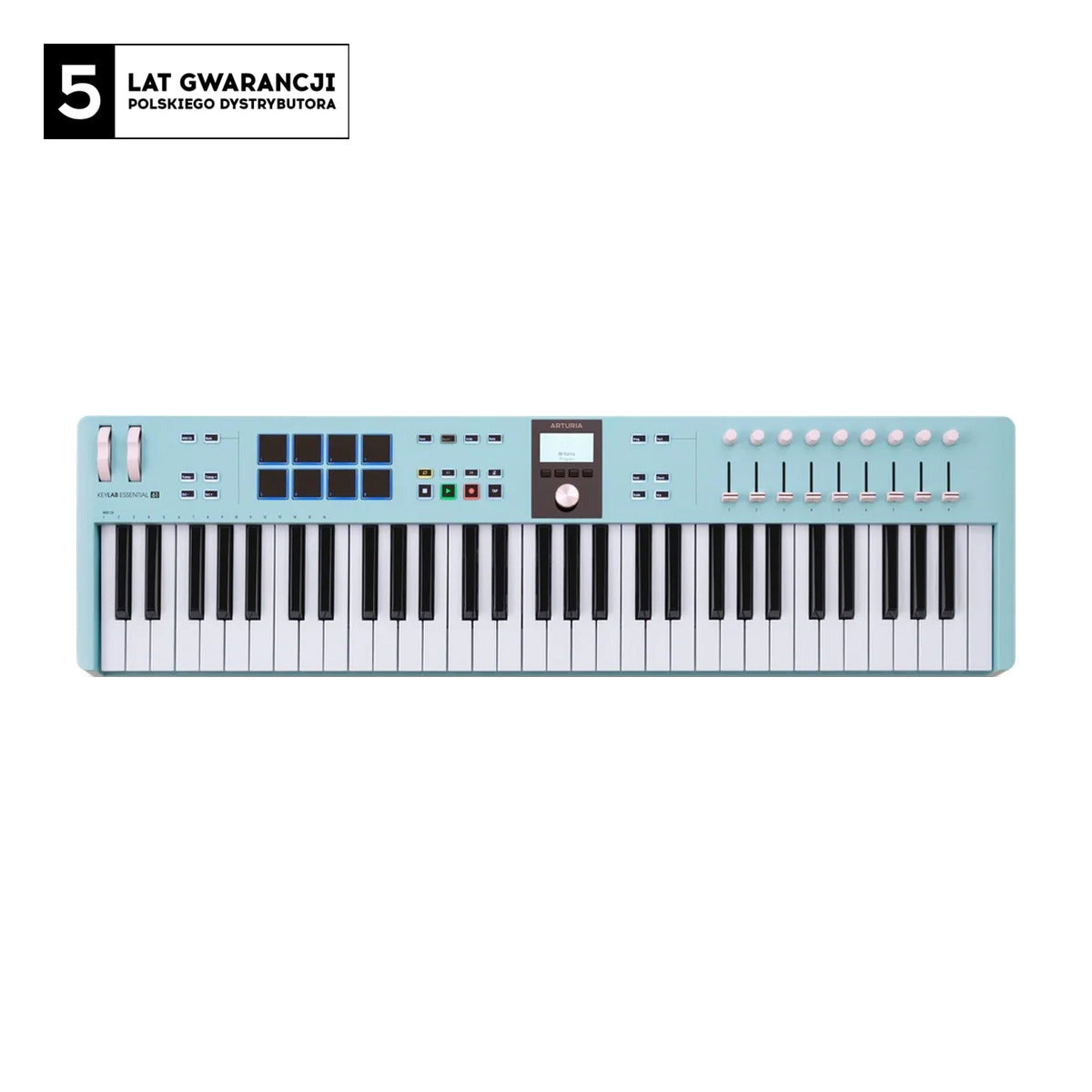 ARTURIA KeyLAB Essential 61 Mk3 Aquamarine