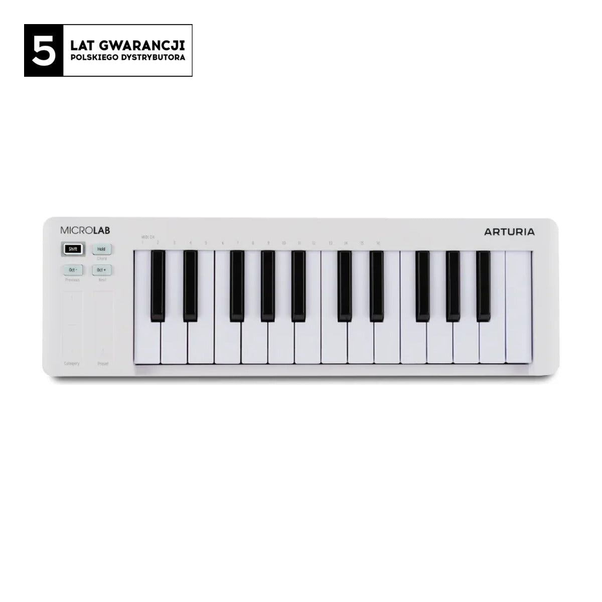 Arturia MicroLab Mk3 White