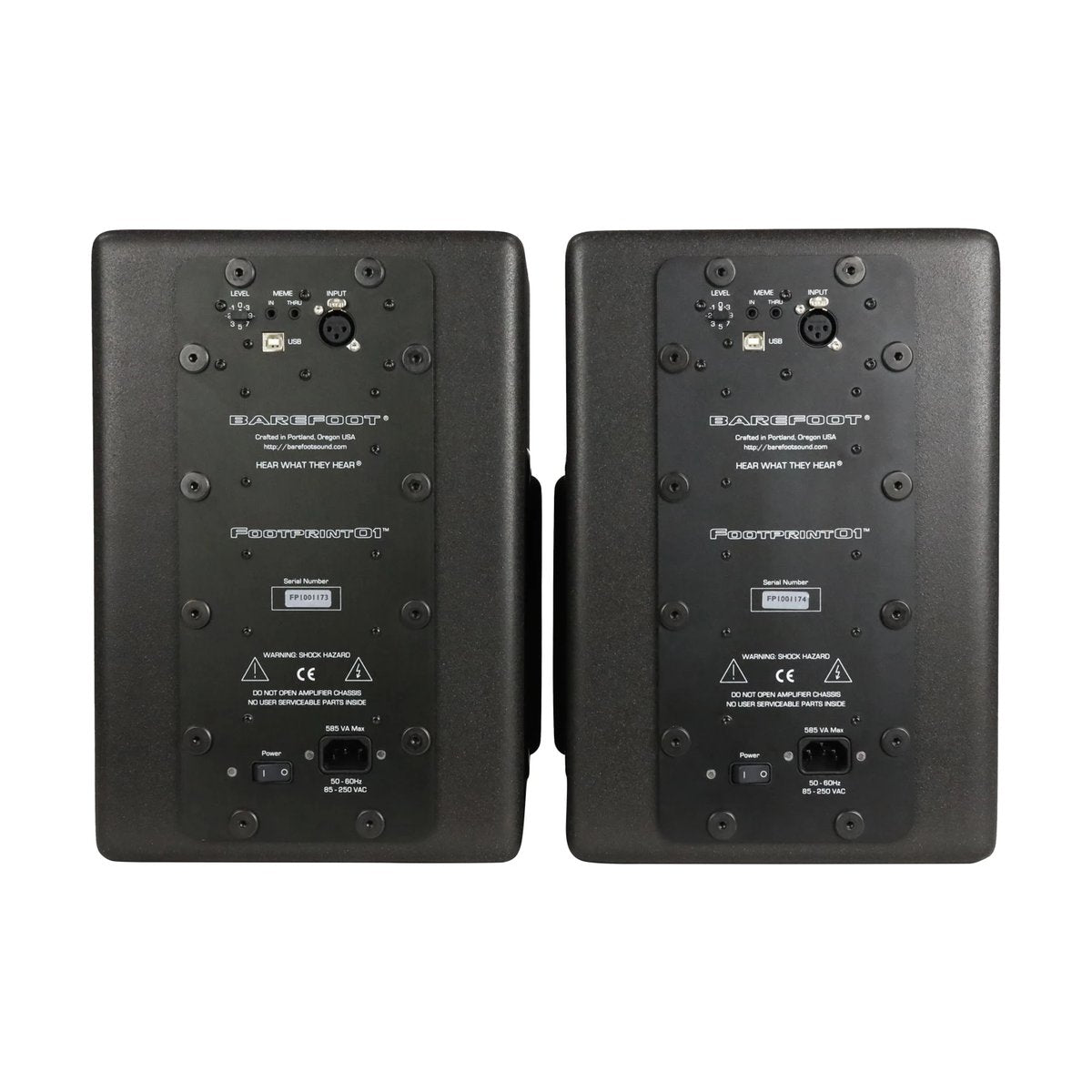 Empreinte sonore pieds nus 01 - Paire