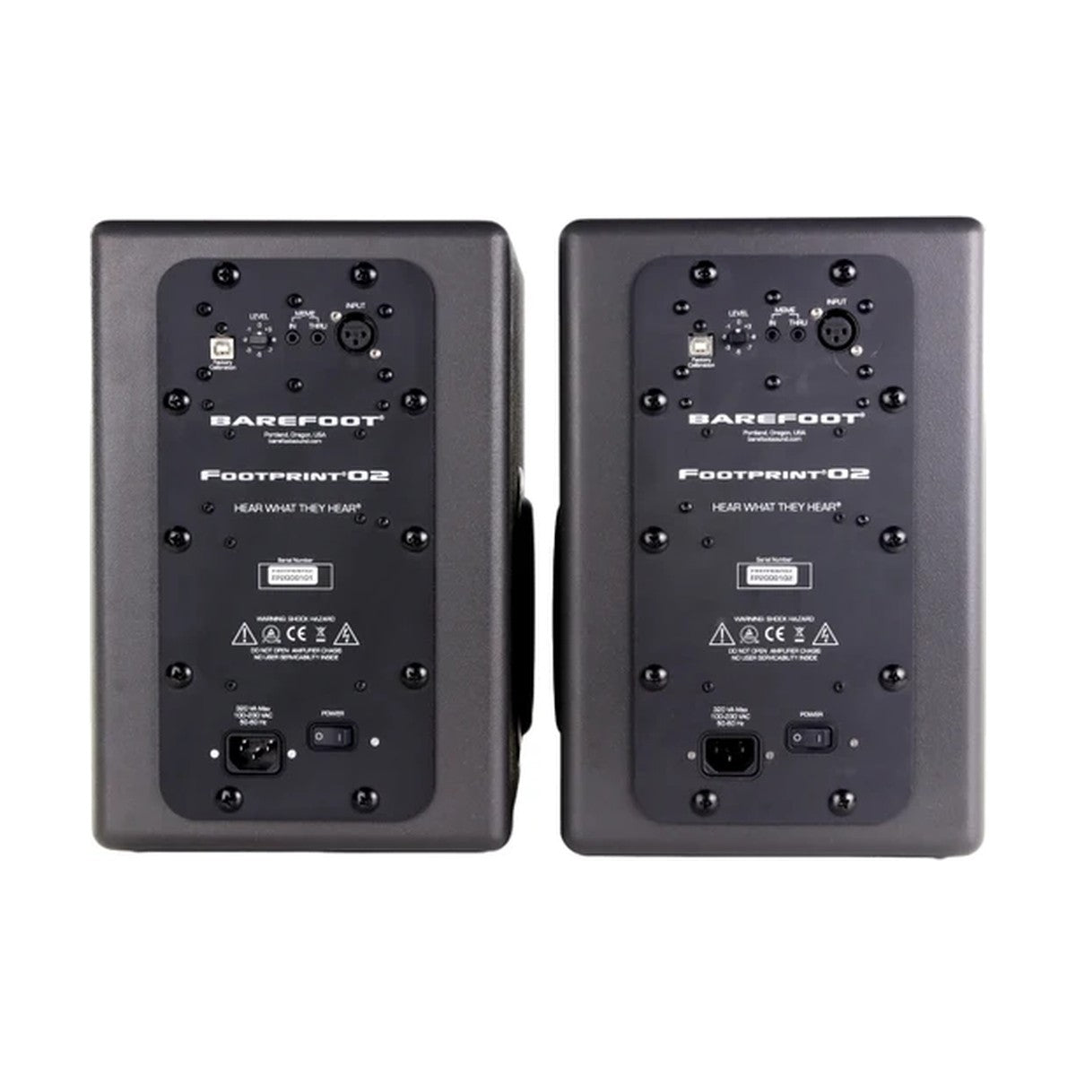 Empreinte sonore pieds nus 02 - Paire