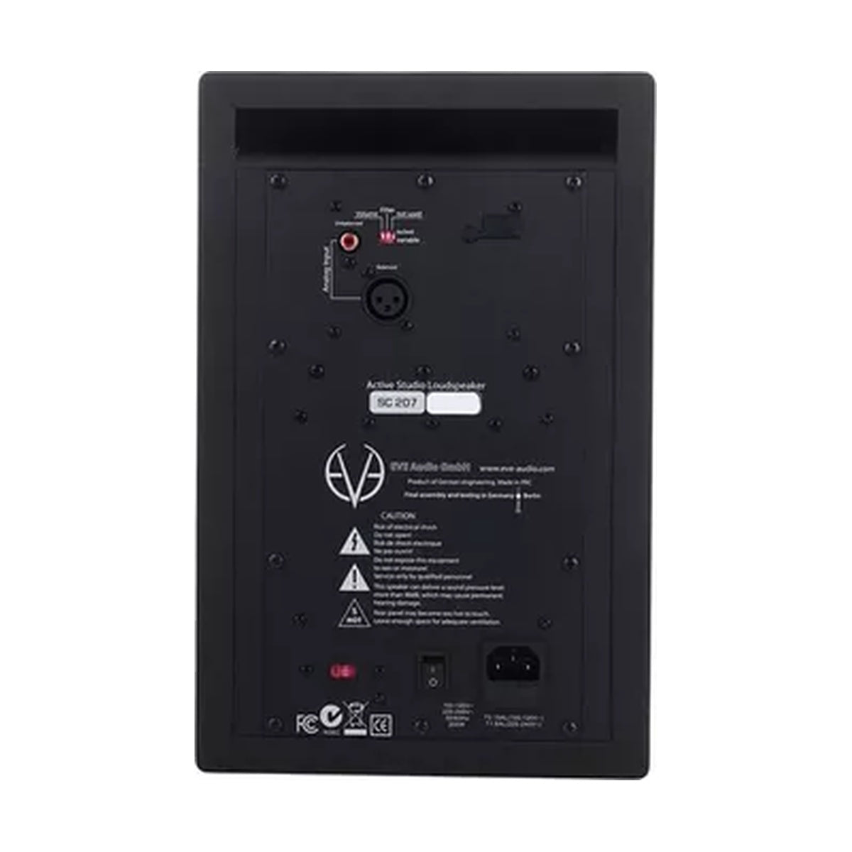 EVE AUDIO SC207 All Black - 2-Way Studio Monitor
