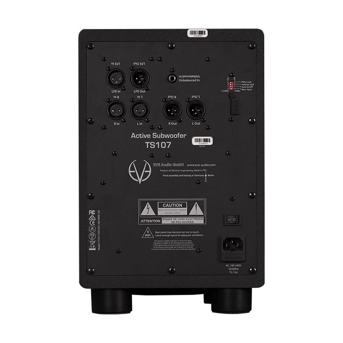 Eve Audio TS107 - 1-Way Studio Subwoofer