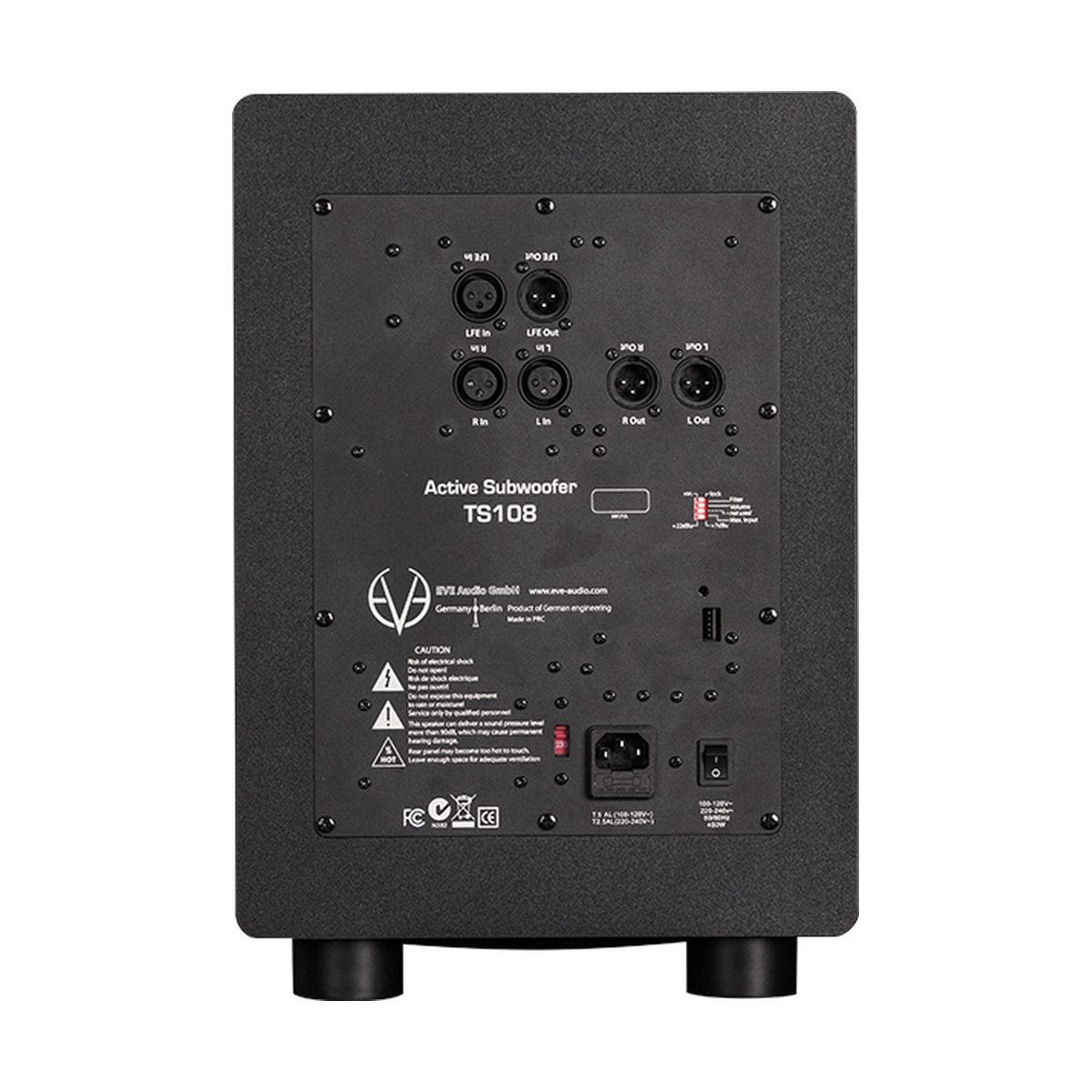 Eve Audio TS108 - 1-Wege-Studio-Subwoofer