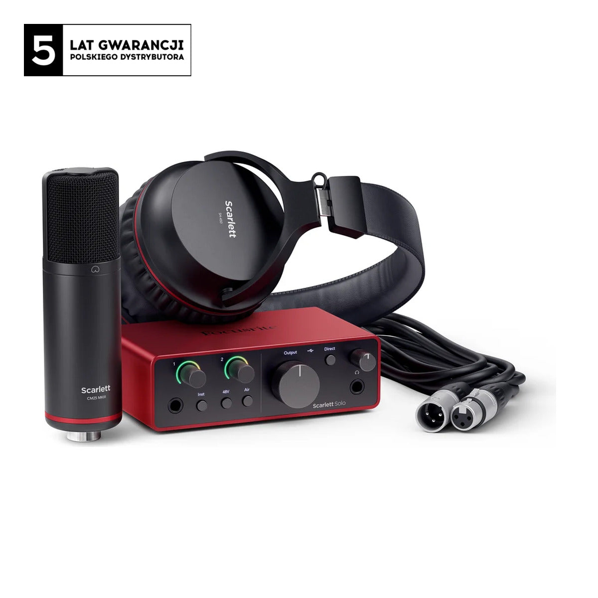 Focusrite Scarlett Solo Studio 4. Gen
