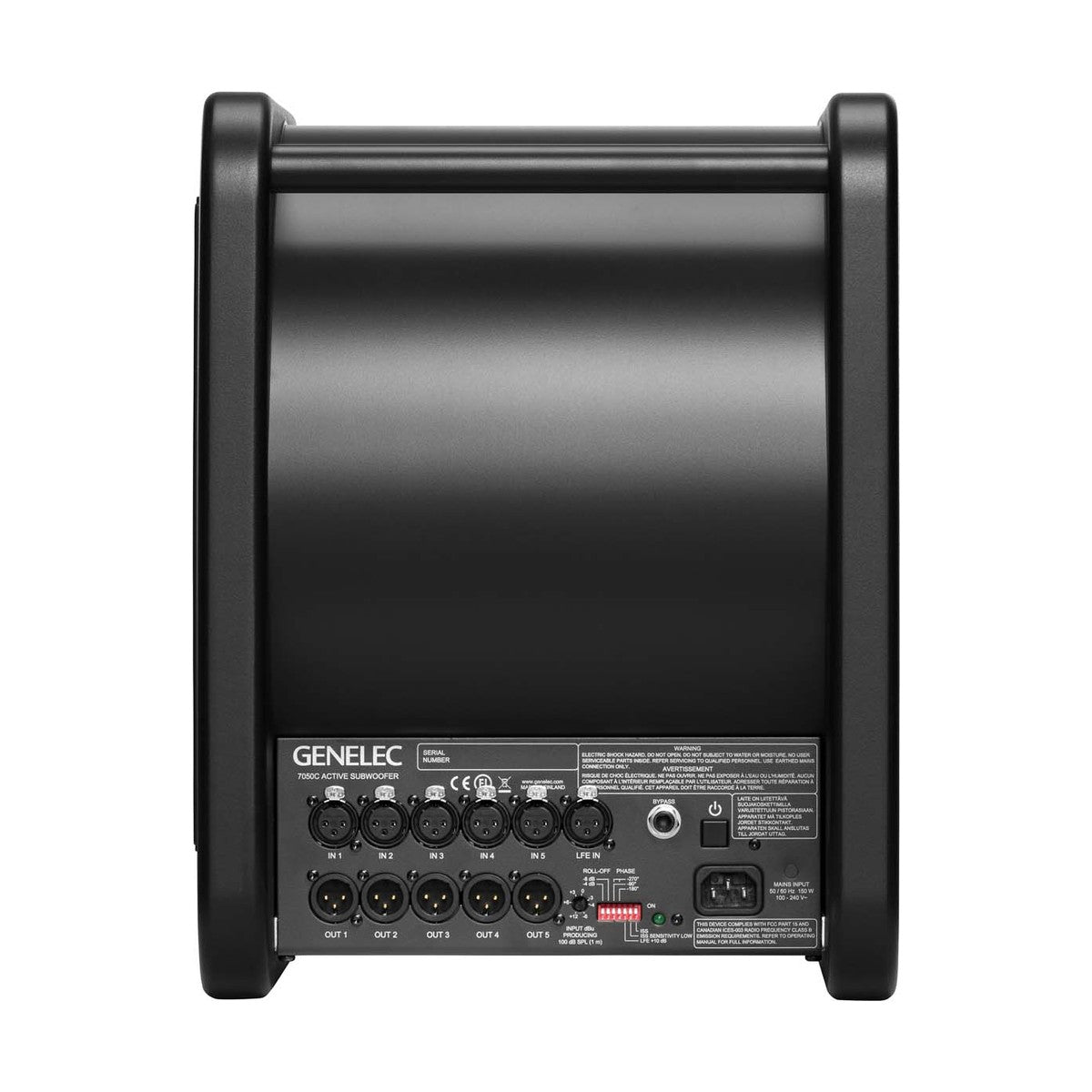 GENELEC 7050CPM Caisson de basses 7050C noir