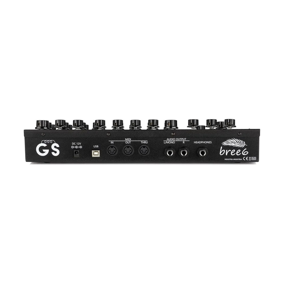 GS Music - Bree6 Desktop (Schwarz)