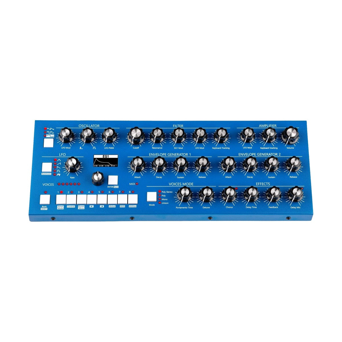 GS Music - Bree6 Desktop (Blue) - Analog Synthesizer