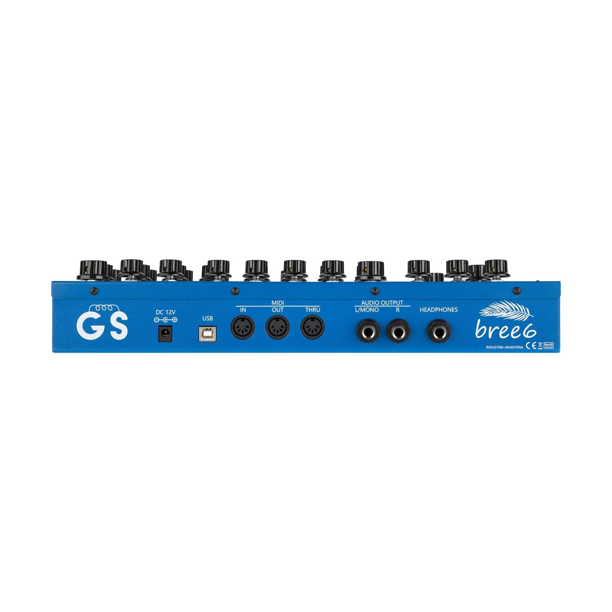GS Music - Bree6 Desktop (Blue) - Analog Synthesizer