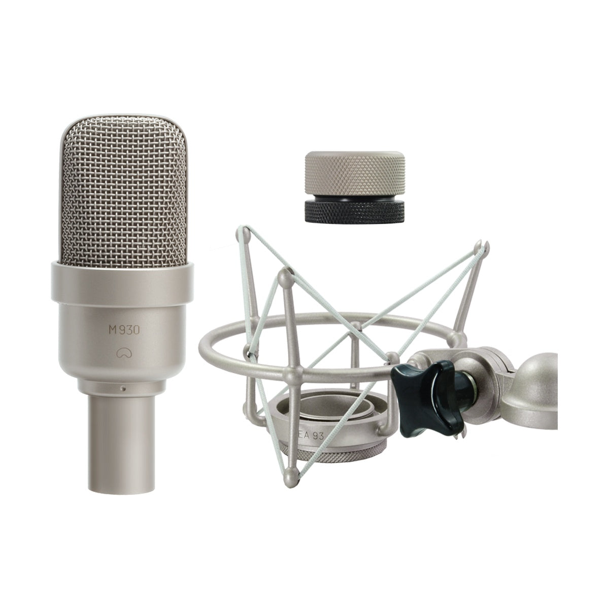 Gefell M930 satin nickel (with microphone holder MH93.1)