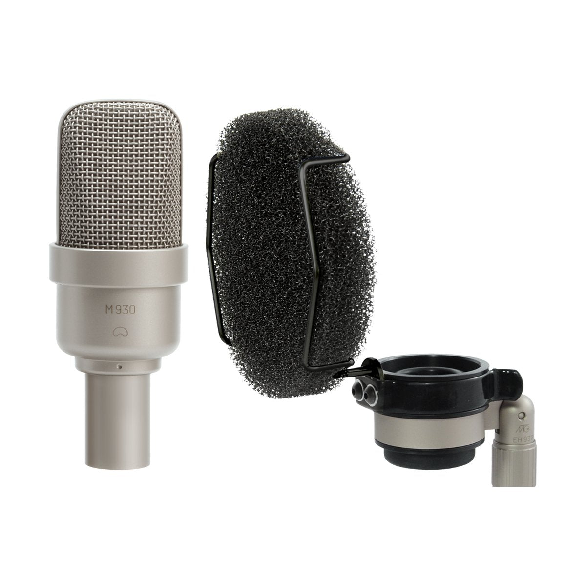 Gefell M930 satin nickel (with microphone holder MH93.1)