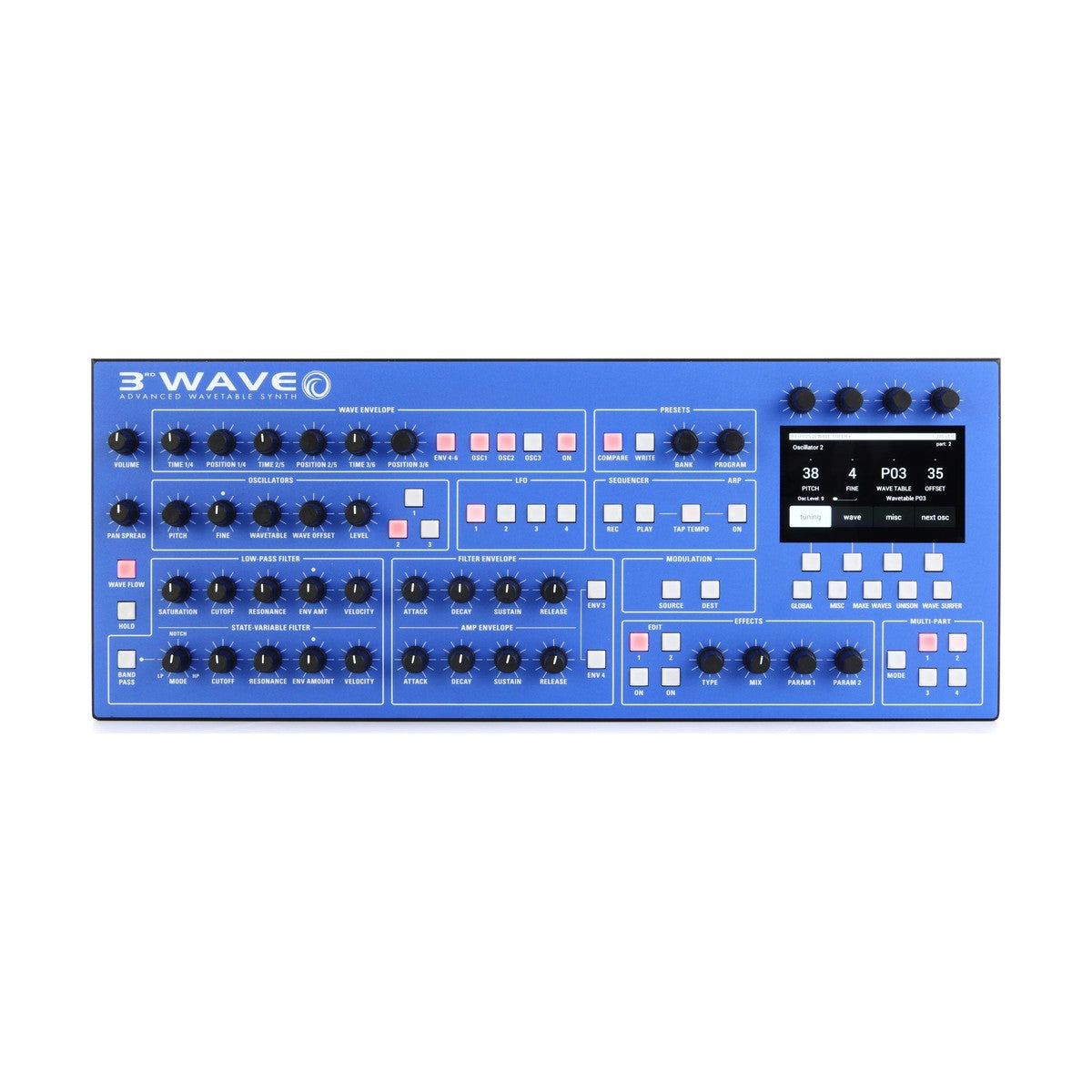 Groove Synthesis 3rd Wave 8M Desktop Module