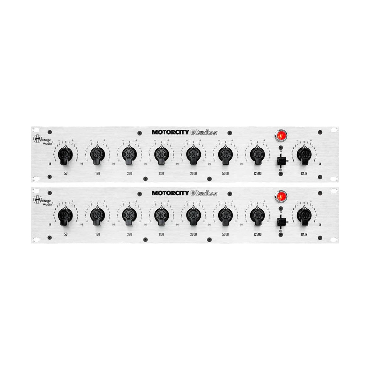 Heritage Audio MOTORCITY 7 BAND EQUALIZER STEREO BUNDLE