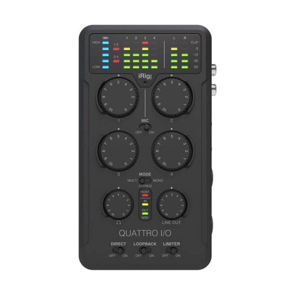 IK iRig Pro Quattro I/O Deluxe