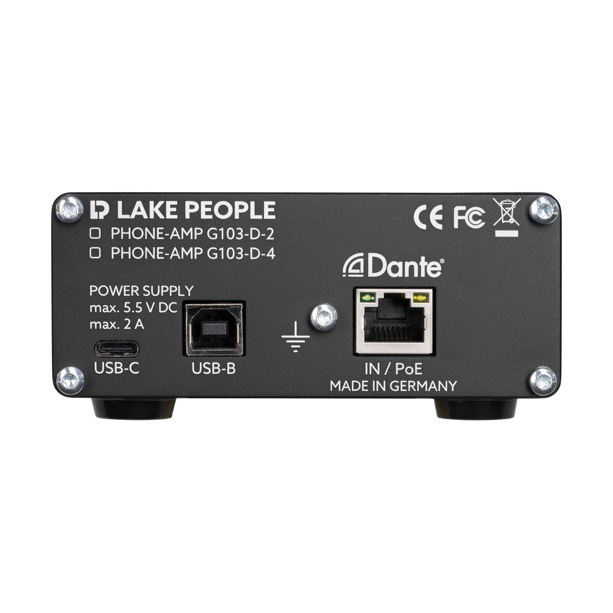 Lake People Phone-Amp G103-D4 Dante
