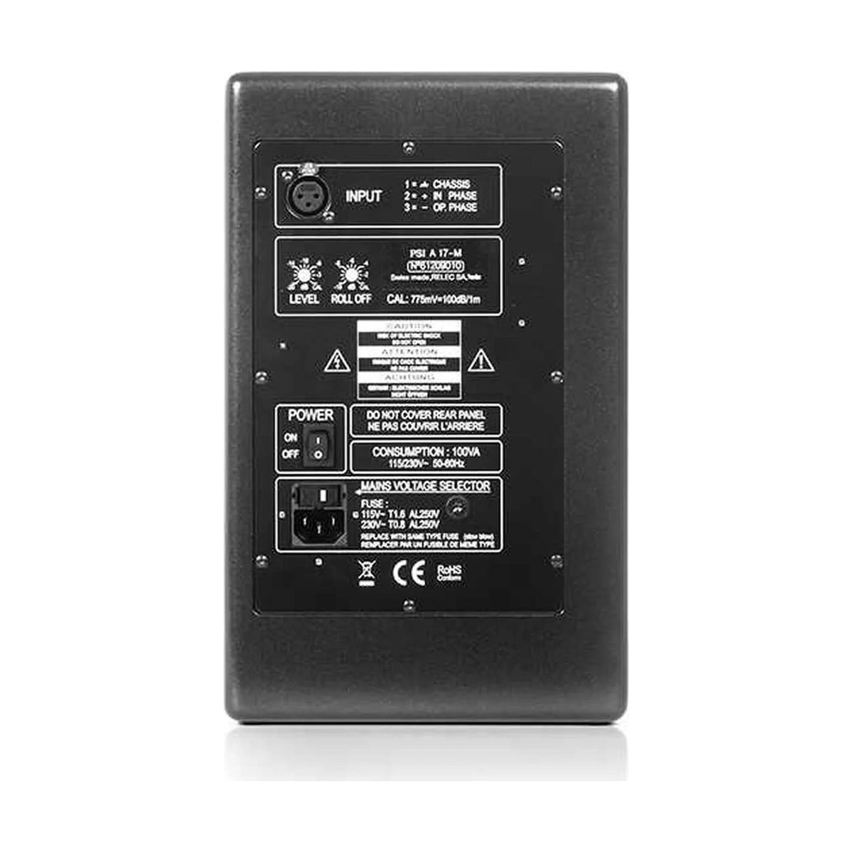 PSI AUDIO A17-M Metal Black