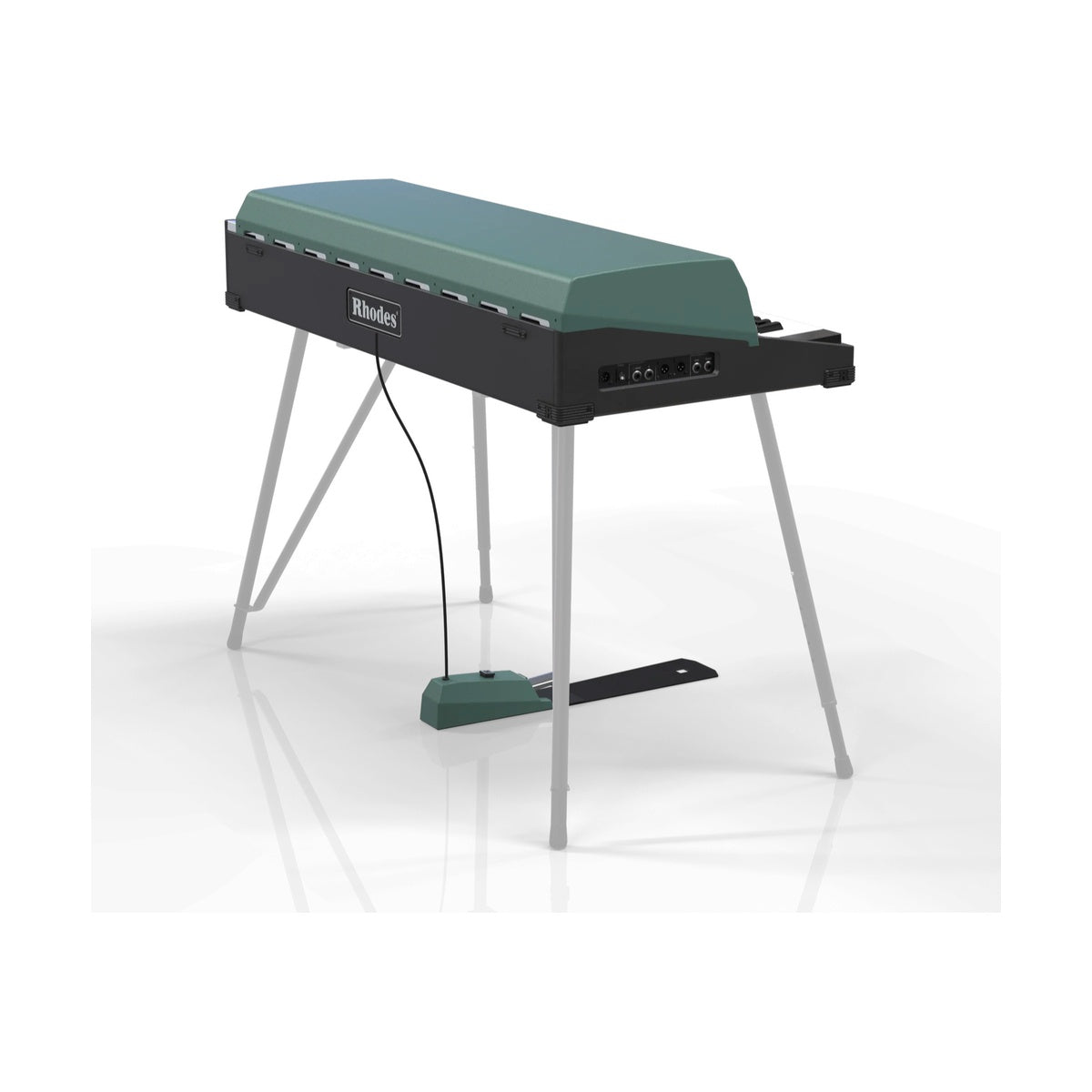 Rhodes MK8 Piano BLACK base w/o stand (Mint Turquoise)