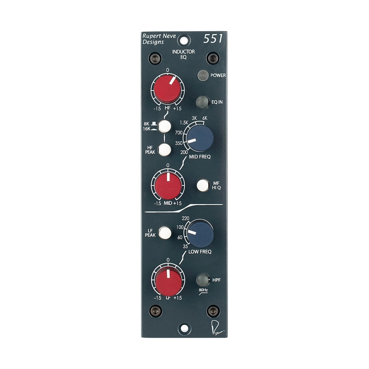 Rupert Neve Designs 551 égaliseur d'inductance