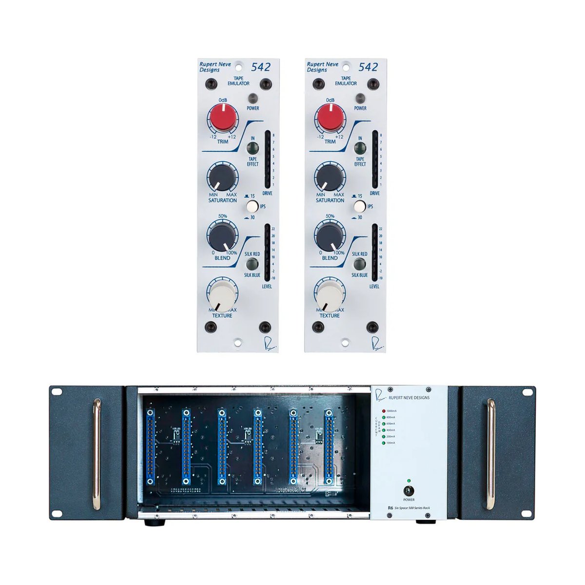 Rupert Neve Designs The Color Bundle (R6 Rack + 542 + 542)