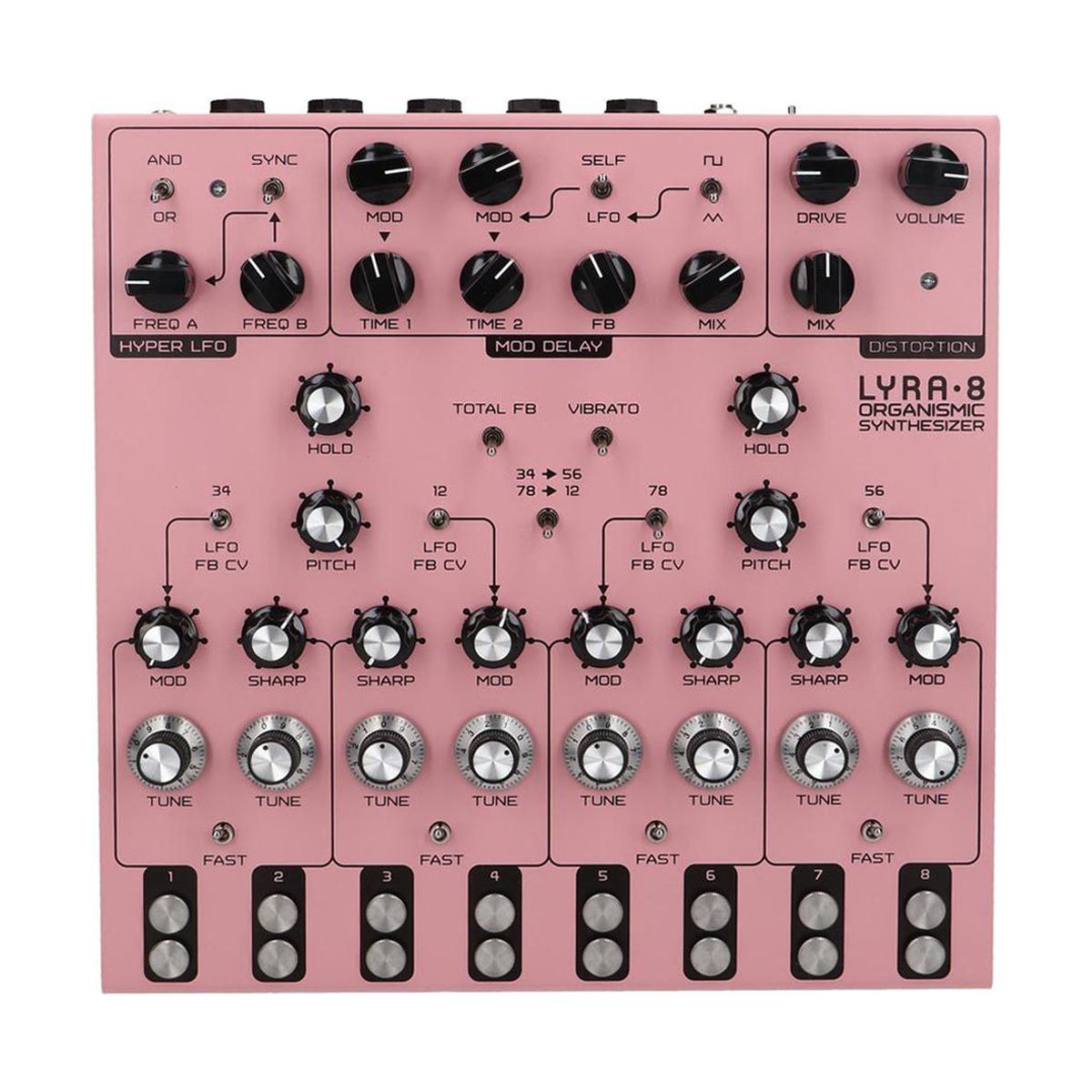 SOMA Lyra-8 Synth Pink