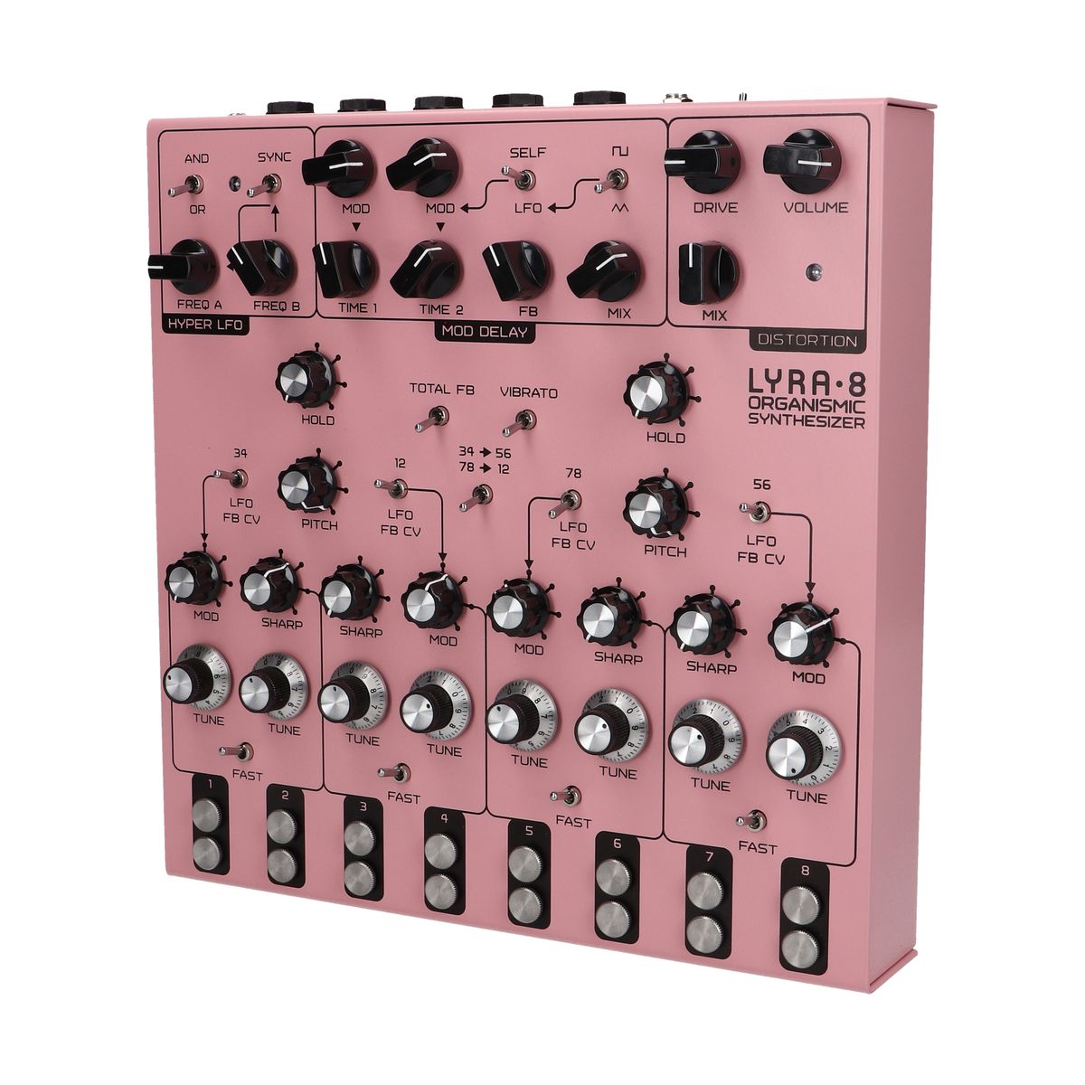 SOMA Lyra-8 Synth Pink
