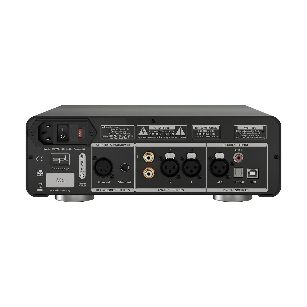 SPL Phonitor xe Black + DAC768v2