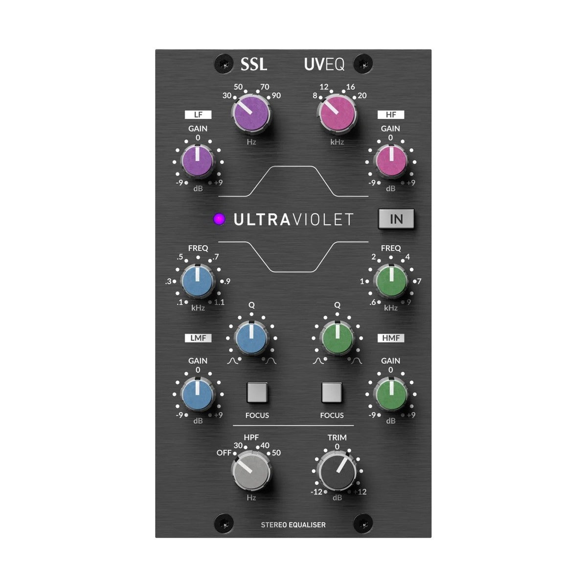 SSL 500 Series Ultraviolet Stereo EQ
