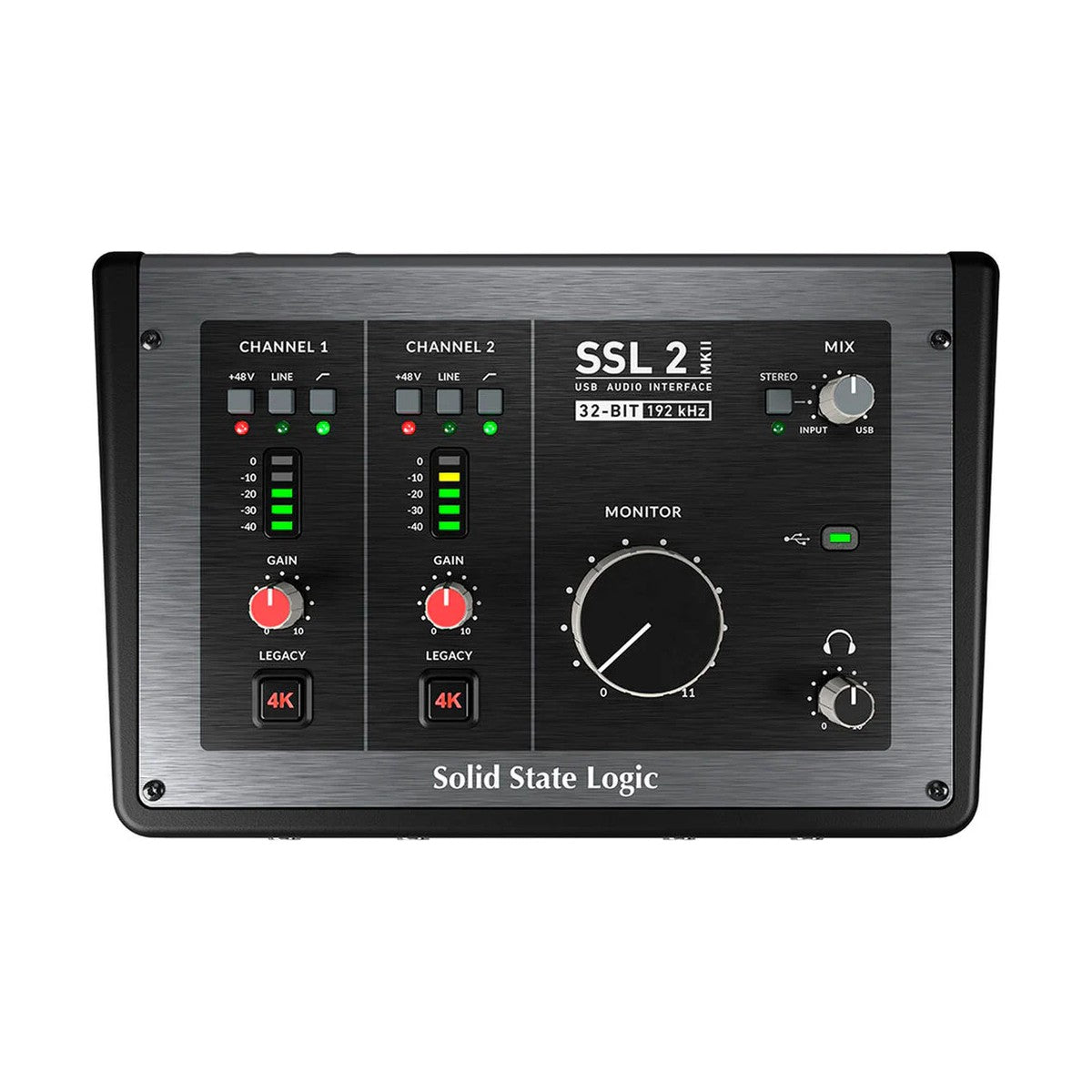 美品 Solid State Logic SSL2+MKII(SSL2+MK2) Solid State Logic SSL2 MK2