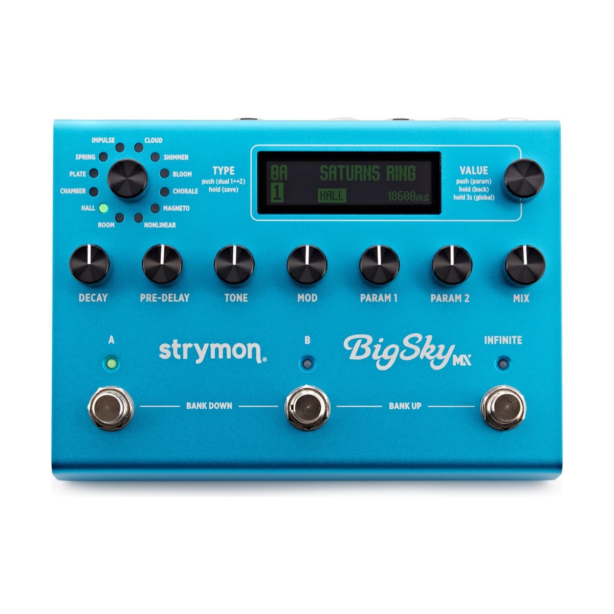 Strymon Big Sky MX Dual Engine Multi Reverb