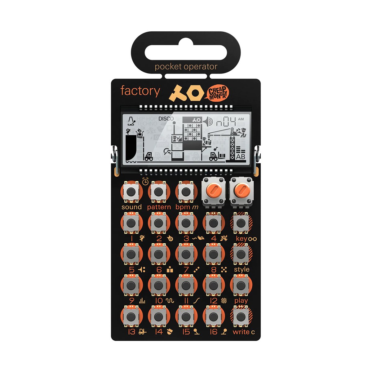 Teenage Engineering PO-16 factory