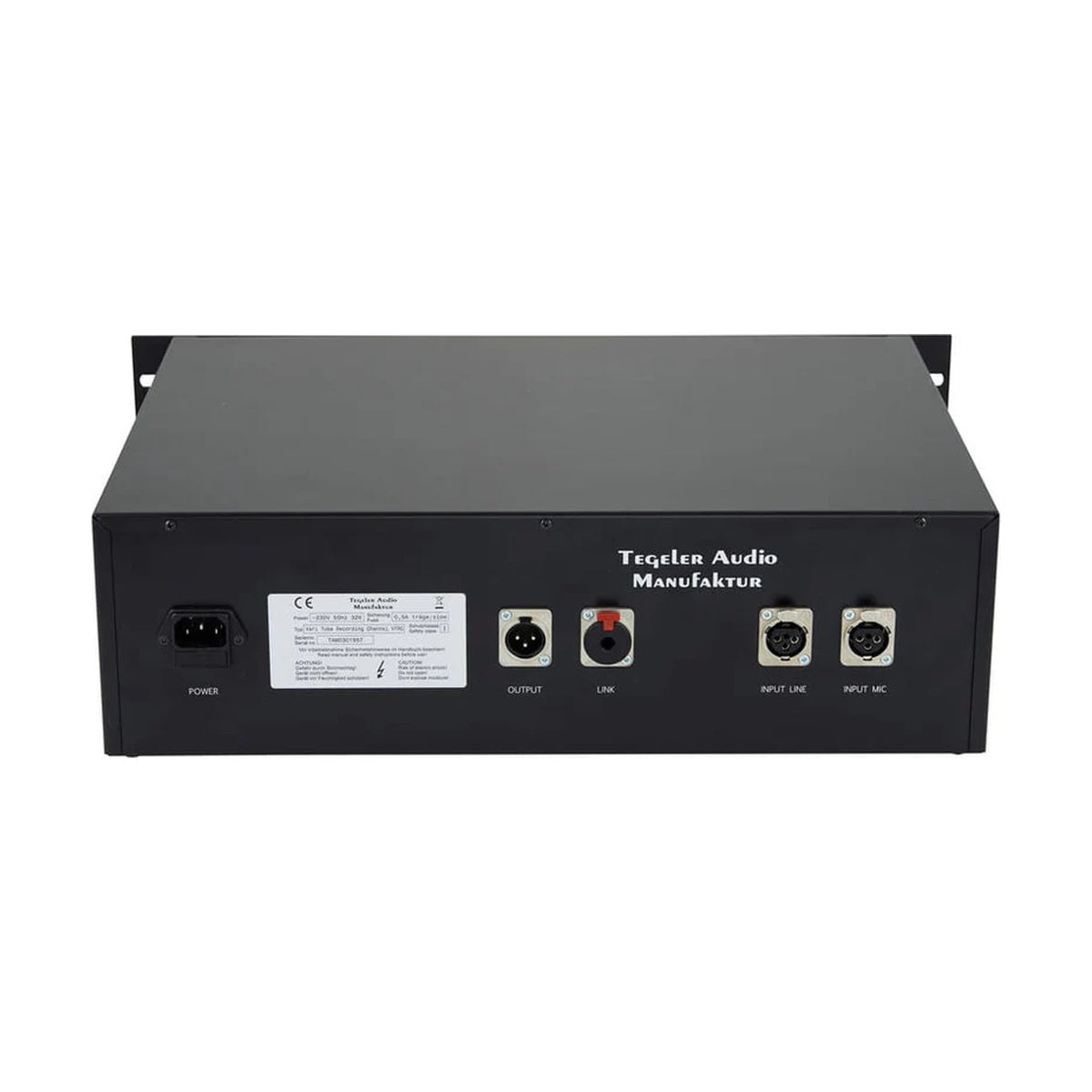 Tegeler Audio Manufaktur Vari Tube Aufnahmekanal VTRC – Kanalzug