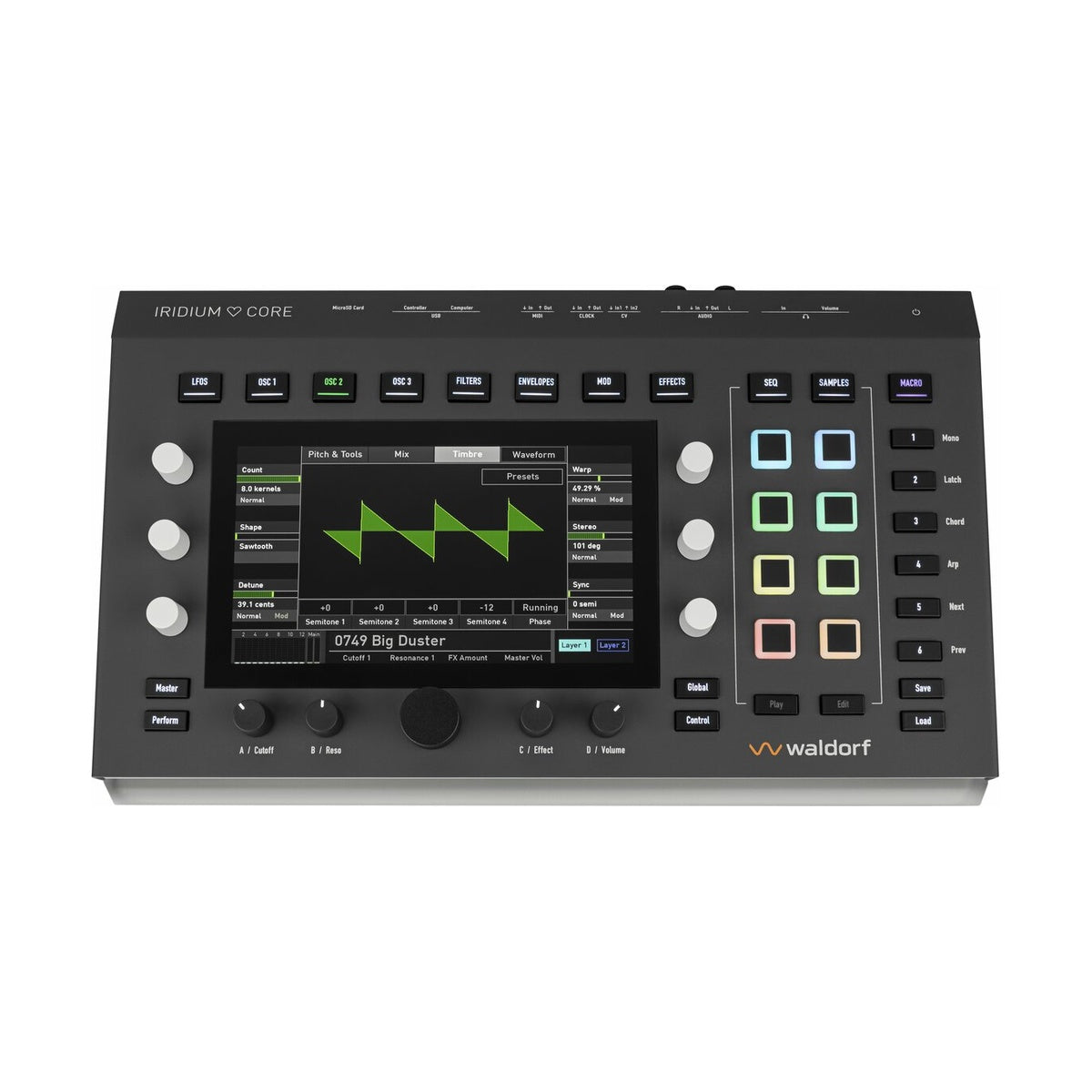 Waldorf Iridium Core