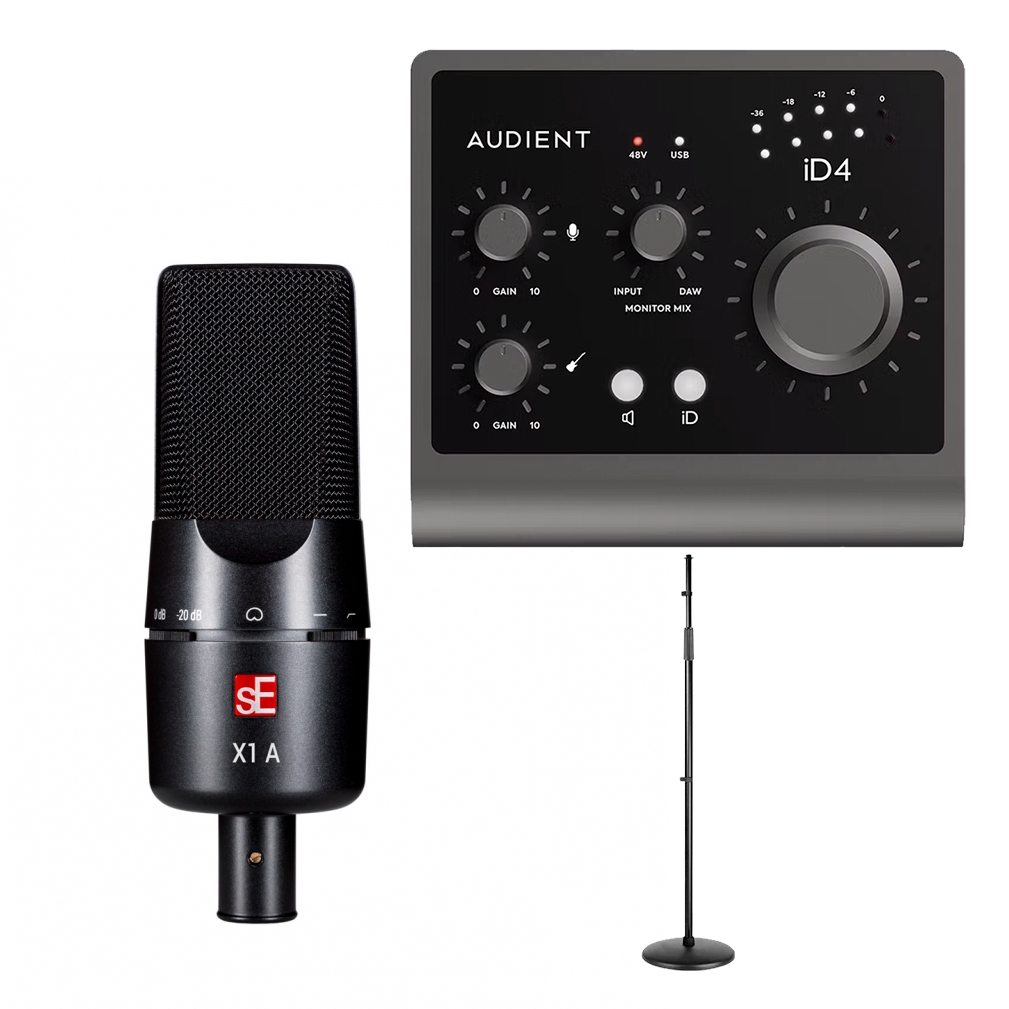 Audient iD4 MKII + SE ELECTRONICS X1 A