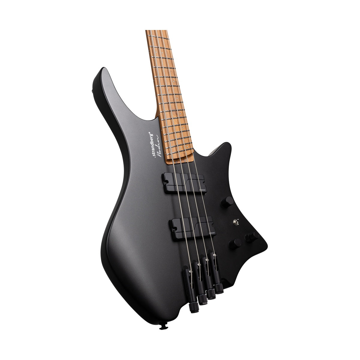 Strandberg Boden Bass Standard 4 Black Metallic – headless 4-string bass guitar, view 3