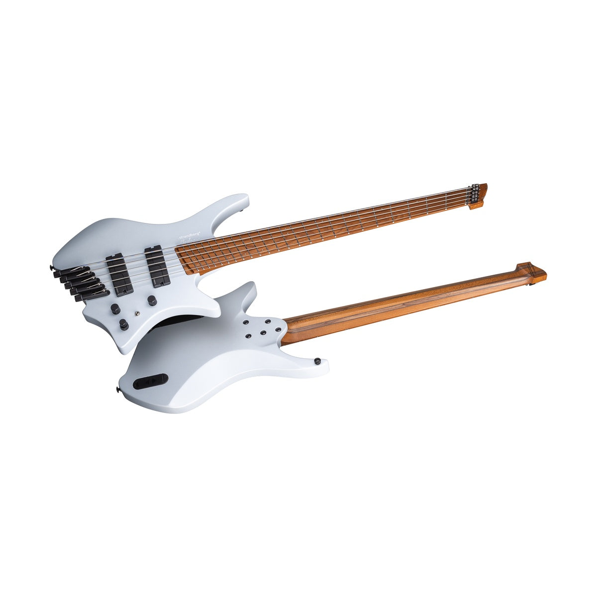 Strandberg Boden Bass Standard 5 Blue Aura Metallic – headless 5-string bass guitar, view 11
