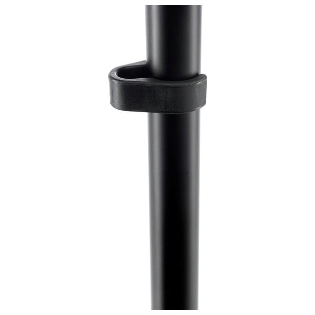 Gravity MS 2322 B - Pied de microphone, plaque de base circulaire, perche longue