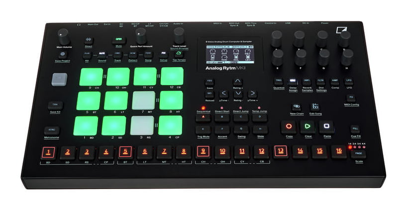 Elektron Analog Rytm MKII Schwarz