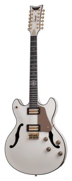 Schecter Wayne Hussey Corsair-12 Elfenbein (IVY)