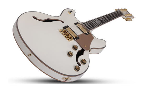 Schecter Wayne Hussey Corsair-12 Elfenbein (IVY)