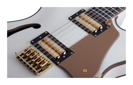 Schecter Wayne Hussey Corsair-12 Elfenbein (IVY)