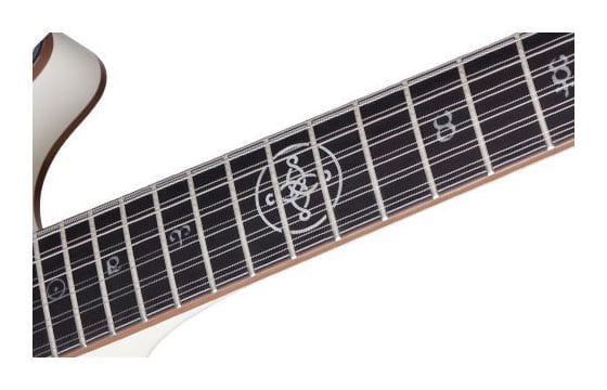 Schecter Wayne Hussey Corsair-12 Elfenbein (IVY)