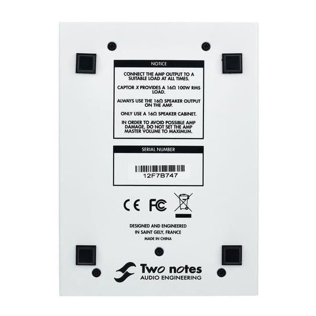 Zwei Noten Torpedo Captor X - 16 Ohm