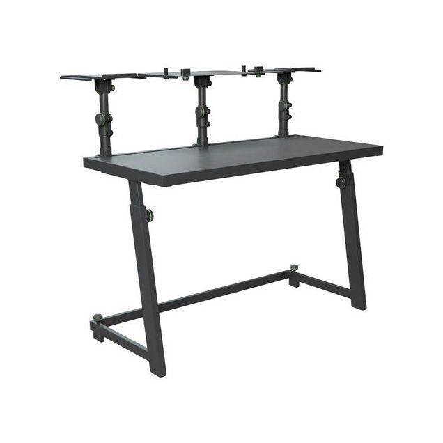 Gravity FDJT 01 – DJ-Pult mit verstellbarem Lautsprecher und Laptop-Ablagen