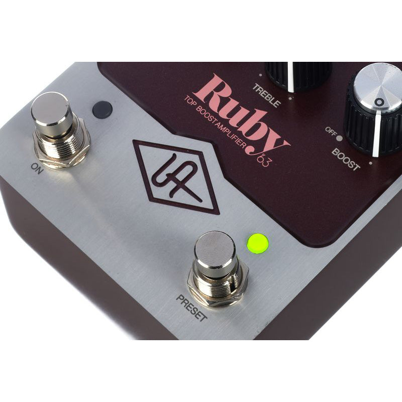 UNIVERSAL AUDIO UAFX Ruby '63 Amplificateur Top Boost
